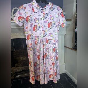 Cake Worthy Disney Pink Ariel Dress with Heart Patterns